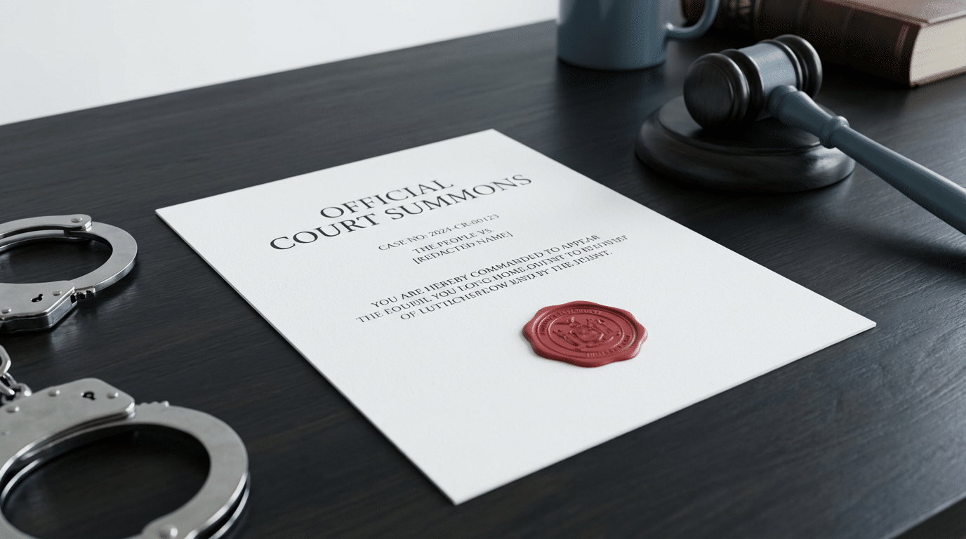 זימון לעדות בהליך פלילי – חובות התייצבות וסנקציות